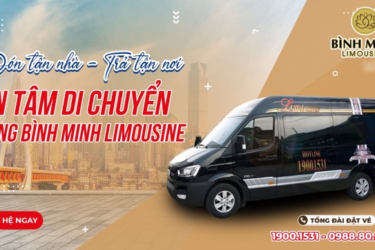 Bình Minh Limousine: Dịch vụ xe limousine cao cấp đón trả tận nơi 2 đầu Ninh Bình - Hà Nội