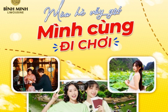 Trải nghiệm mùa hè đặc sắc cùng Bình Minh Limousine